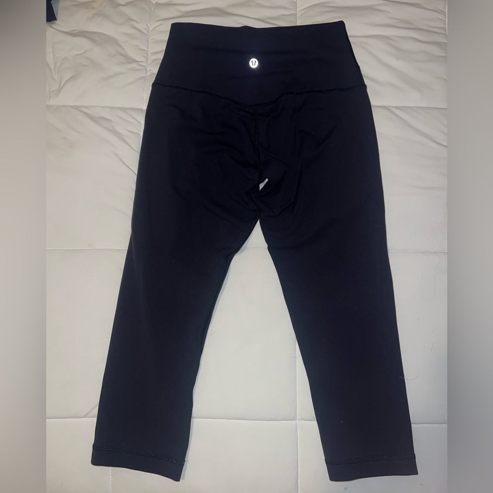 Navy Lululemon Align Crops